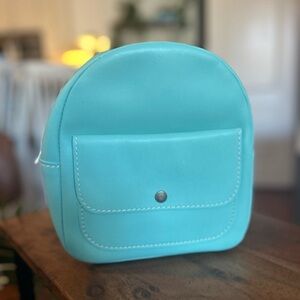 Portland Leather Mini Snap Backpack
Never used!